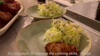 Vlog آشپزی ژاپنی (مرغ سوخاری/یاکینیکو اودون/پنیر تونکاتسو)