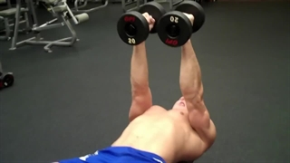 Dumbbell Flys On A Flat Bench