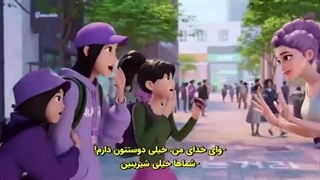 انیمیشن شکارچیان اهریمن کیپاپ زیرنویس فارسی